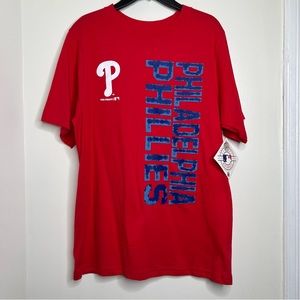 Philadelphia Phillies T Shirt Youth XL 16/18 NEW Baseball Genuine Merchandise